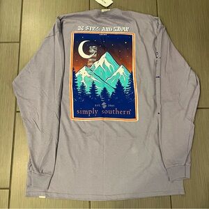 NWT Simply Southern Long Sleeve Shirt